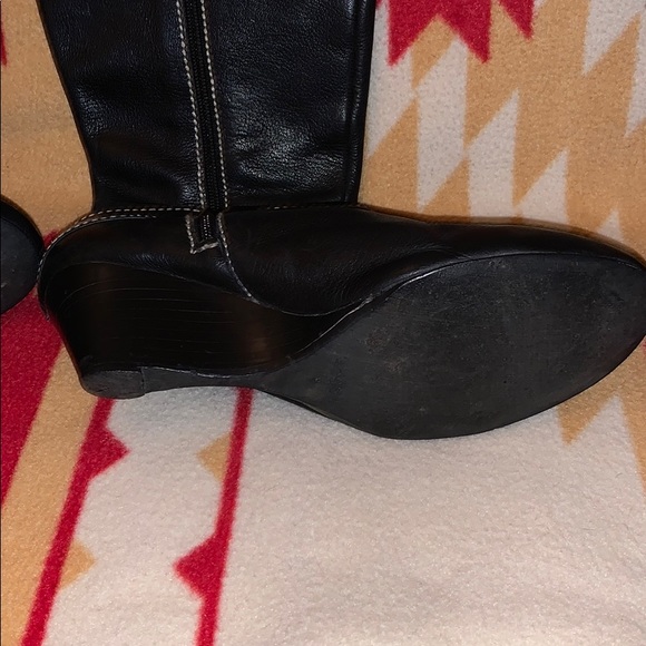 Black fossil tall boots - Picture 3 of 8